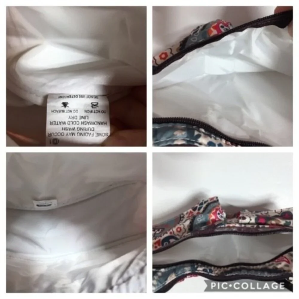 LeSportSac Andean Paisley Crossbody Hobo Bag NWOT